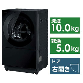 パナソニック　Panasonic　ドラム式洗濯乾燥機 Cuble キューブル 洗濯10.0kg 乾燥5.0kg ヒーター乾燥(排気タイプ) (右開き)　NA-VG2800R-K（標準設置無料）