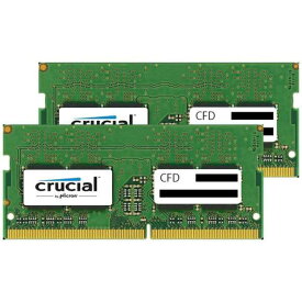CFD　増設用メモリ Crucial スタンダードモデル[SO-DIMM DDR4 /4GB /2枚]　W4N2400CM4GQ