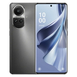 OPPO�@SIM�t���[�X�}�[�g�t�H�� Reno10 pro 5G / Snapdragon 778G 5G / 6.7�C���` 8GB+256GB �V���o�[�O���[�@CPH2541GY