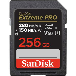 TfBXN@SDXCJ[h Extreme PRO (Class10/256GB)@SDSDXEP-256G-JNJIP