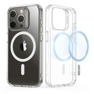 ESR�@iPhone 15 Pro(6.1�C���`)�n�C�u���b�h�P�[�X Clear�@ClassicHybridCase