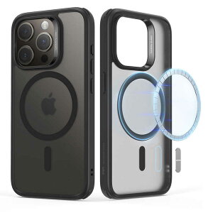 ESR�@iPhone 15 Pro Max(6.7�C���`)�n�C�u���b�h�P�[�X Frosted Black�@ClassicHybridCase