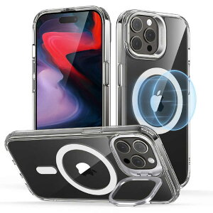 ESR�@iPhone 15 Pro Max(6.7�C���`)�X�^���h�t�n�C�u���b�h�P�[�X Clear�@ClassicHybridStand
