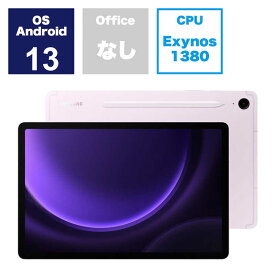 GALAXY　Androidタブレット Galaxy Tab S9 FE Lavender　SM-X510NLIAXJP