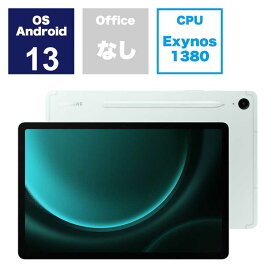 GALAXY　Androidタブレット Galaxy Tab S9 FE Mint　SM-X510NLGAXJP