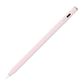 ナカバヤシ　〔タッチペン：iPad用/USB-A充電式〕iPad専用充電式タッチペンペールピンク　TPEN-001P