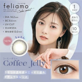 Pia　フェリアモ ワンデー コーヒーゼリー(BC8.6 /PWR-2.50 /DIA14.2)(10枚入)