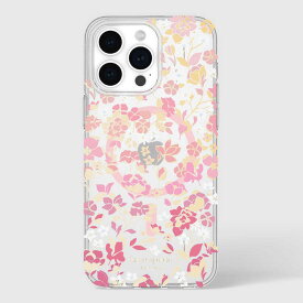 KATESPADE　iPhone 15 Pro Max KSNY Protective Hardshell MagSafe対応 - Flowerbed Pink Ombre　KS052642