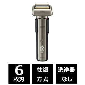 IZUMI　メンズシェーバー everedge(エバーエッジ) 充電式［6枚刃 /AC100V-240V］ シルバー　IZF-E863R-S