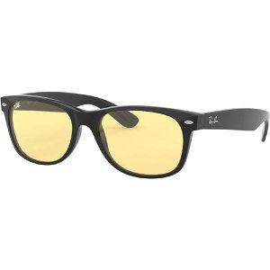 ���C�o���@NEW WAYFARER WASH LENS RB2132F 601/R6 55mm �V���C�j�[�u���b�N/�N���X�^���C�G���[AR�@RB2132F_601/R6(55)_