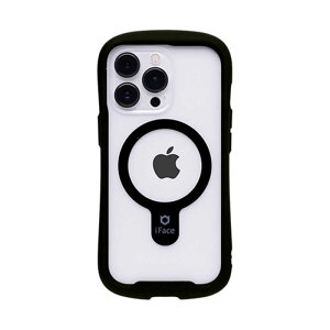 HAMEE@miPhone 13 PropniFace Reflection Magnetic KXNAP[X ubN@IP13PIFACEREFMBK