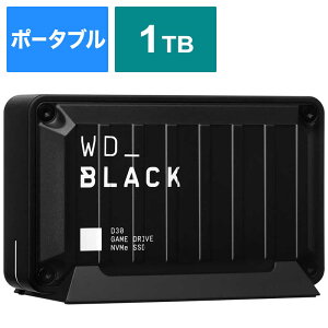 WESTERN DIGITAL@OtSSD USB-Aڑ (PS5/PS4Ή) WD BLACK ubN [1TB /|[^u^]@WDBATL0010BBK-JESN