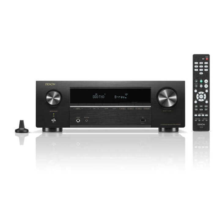 楽天市場】デノン DENON 5.2ch AVサラウンドレシーバー ブラック 