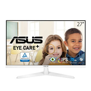 ASUS GCX[X@tfBXvC Eye Care m27^ /tHD(1920×1080) /Chn White@VY279HE-W
