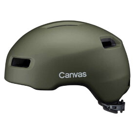オージーケーカブト　自転車用 ヘルメット CANVAS-CORSS キャンバス・クロス(M/Lサイズ：57〜59cm/) マットオリーブ　CANVAS_CROSS