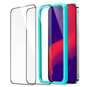 ESR@iPhone 14 Pro MaxΉKXtB ESR Black Edge-1 Pack@Armorite