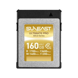 SUNEAST@CfexpressJ[h TypeB (pSLC) SUNEAST ULTIMATE PRO (160GB)@SE-CFXB160S1700