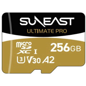 SUNEAST�@microSDXC �J�[�h ULTIMATE PRO GOLD Series SUNEAST ULTIMATE PRO (256GB)�@SE-MSDU1256B185