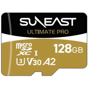 SUNEAST@microSDXC J[h ULTIMATE PRO GOLD Series SUNEAST ULTIMATE PRO (128GB)@SE-MSDU1128B185
