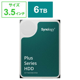 SYNOLOGY　内蔵HDD SATA接続 Plusシリーズ(Synology NAS用) [6TB /3.5インチ]｢バルク品｣　HAT3300-6T