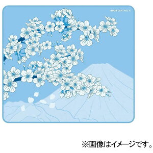 X-raypad�@Aqua Control II-Sakura-Blue-XLS (500x500x4mm)�@xr-aqua-control2-sakura-blue-xls