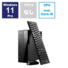 マウスコンピュータ　mouse ビジネス向けスリムデスクトップPC ( Win11 Pro / Core i5 / グラフィックス：インテル UHD グラフィックス 730 ) モニター無し　LHI5U01BC65CNPB3
