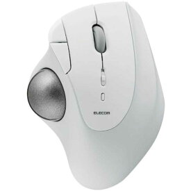 エレコム　ELECOM　トラックボール マウス Bluetooth 5ボタン 人工ルビーユニット エルゴノミクス　M-IT10BRWH