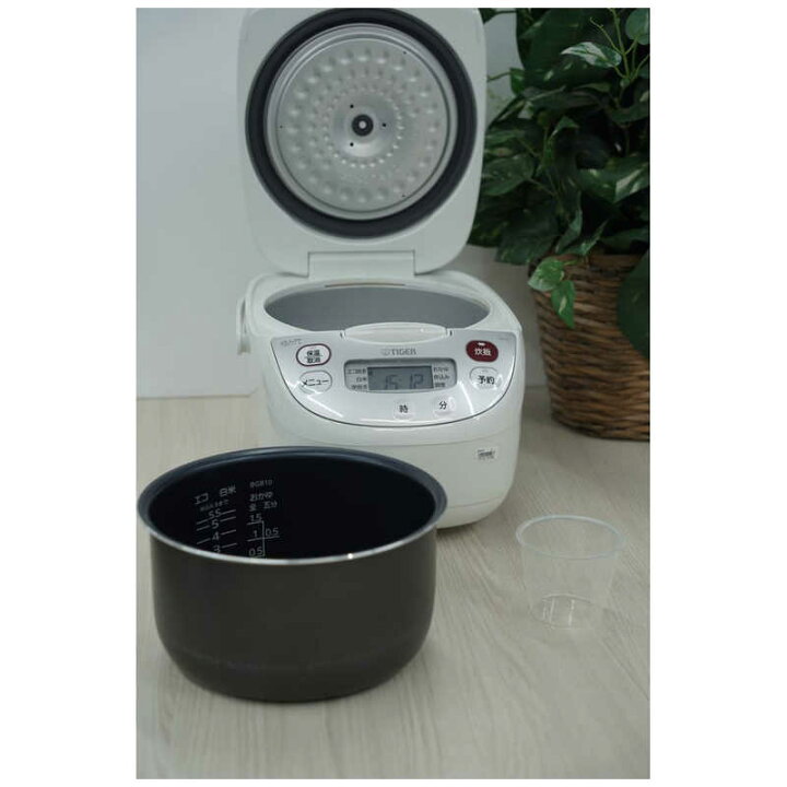 楽天市場】タイガー TIGER 炊飯器 5.5合 炊きたて マイコン ホワイト 