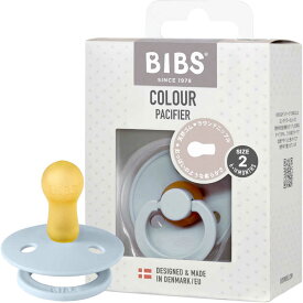 CLOVISBABY　天然ゴムおしゃぶり COLOUR(カラー) サイズ2 1PK Baby Blue