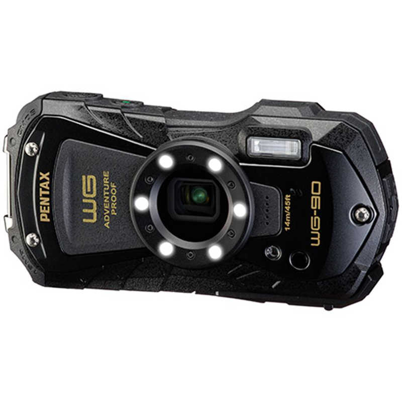 希少 コンパクトデジタルカメラ ブラック WG-90 <br>ペンタックス デジタルカメラ