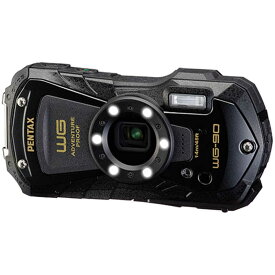 ペンタックス　コンパクトデジタルカメラ　WG-90 ブラック