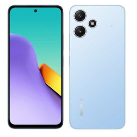 XIAOMI シャオミ　SIMフリースマートフォン Redmi 12 5G Sky Blue（8/256GB）スカイブルー　Redmi125G-SkyBlue/256