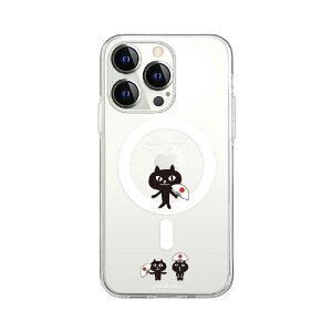 ROA�@iPhone 15 Pro(6.1�C���`) �l�R�}���W���EMagSafe�Ή��N���A�P�[�X abbi FRIENDS �n��@ABF25375i15PR