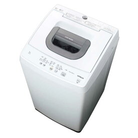 日立　HITACHI　全自動洗濯機 洗濯5.0kg 　NW-50J-W ピュアホワイト（標準設置無料）