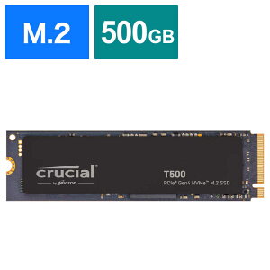 CRUCIAL@SSD PCI-Expressڑ NVMe (PCIe Gen 4 x4) Non-Heatsink m500GB /M.2nuoNiv@CT500T500SSD8JP
