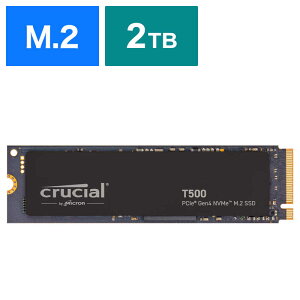 CRUCIAL@SSD PCI-Expressڑ NVMe (PCIe Gen 4 x4) Non-Heatsink T500 Non-Heatsink m2TB /M.2nuoNiv@CT2000T500SSD8JP