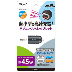 iJoV@45WPDΉ Type-C{USB-A J[`[W[ m2|[g /USB Power DeliveryΉn@JYUDCU03BK
