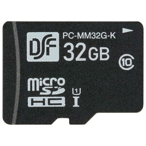 I[d@@microSDHC[J[h 32GB f[^] mClass10 /32GBn@PC-MM32G-K