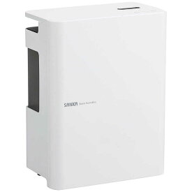 サンカ　スチーム式加湿器 ［スチーム式］木造 7畳/鉄筋 11畳　SSH-4000WH