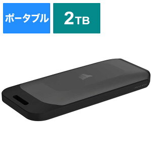 RZA@CORSAIR@OtSSD USB-C{USB-Aڑ m2TB /|[^u^]@CSSD-EX100U2TB
