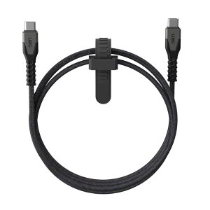 UAG@KEVLAR CORE USB-C TO C POWER CABLE(ubN/OC)@UAG-CBL-CC-BK/GY
