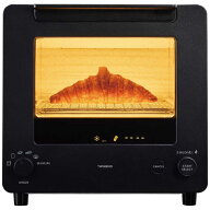 ツインバード　TWINBIRD　オーブントースター 匠ブランジェトースター 1240W/食パン2枚 ブラック　TS-D486B