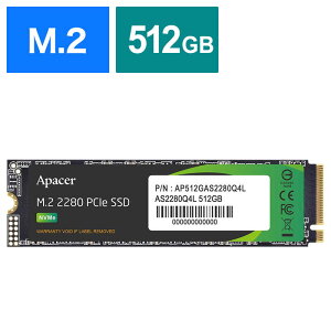 APACER@SSD PCI-Expressڑ AS2280Q4L [512GB /M.2]@AP512GAS2280Q4L-1