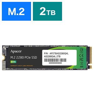 APACER@SSD PCI-Expressڑ AS2280Q4L [2TB /M.2]@AP2TBAS2280Q4L-1