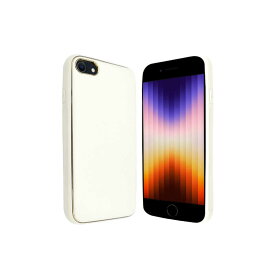 SHIZUKAWILL　iPhone SE(第3/2世代)8/7 EleganTone(エレガントーン)ケース ホワイト　APIPSE3FC2WH