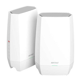 BUFFALO　Wi-Fiルーター AirStation Wi-Fi6E(11ax)対応 2401＋2401＋573Mbps　WNR-5400XE6P/2S