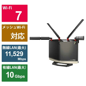 BUFFALO@Wi-Fi 7 Ή tbOVbvgCohf(11529{5764{688Mbps) @WXR18000BE10P