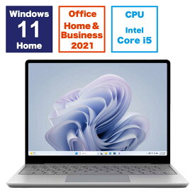 マイクロソフト　Microsoft　Surface Laptop Go 3 プラチナ [12.4型 /Win11 Home /Core i5 /メモリ8GB /SSD128GB /Office]　XJB-00004