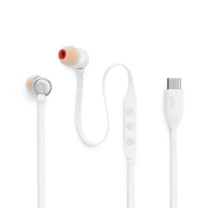 JBL�@USB Type-C�L���C���C���[�C���z�� �mUSB�n �z���C�g�@JBLT310CWHT
