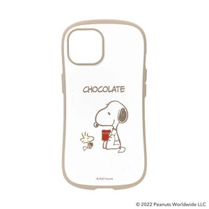 HAMEE@[iPhone 14p]PEANUTS/s[ibc iFace First Class CafeP[X iFace Xk[s[/`R[g@IP14IFACECAFEPSN
